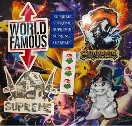 Supreme Sticker Set Of 21
