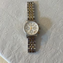 Michael Kors Two Tone Chronograph Watch