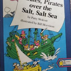 Pirates,pirates Over The Salt Salt Sea Book