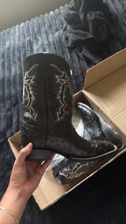 black boots