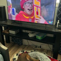Black Entertainment center & End Table