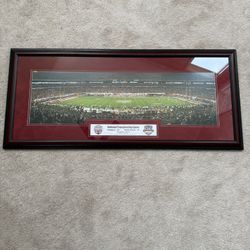Alabama vs Notre Dame 2013 National Championship Framed Photo