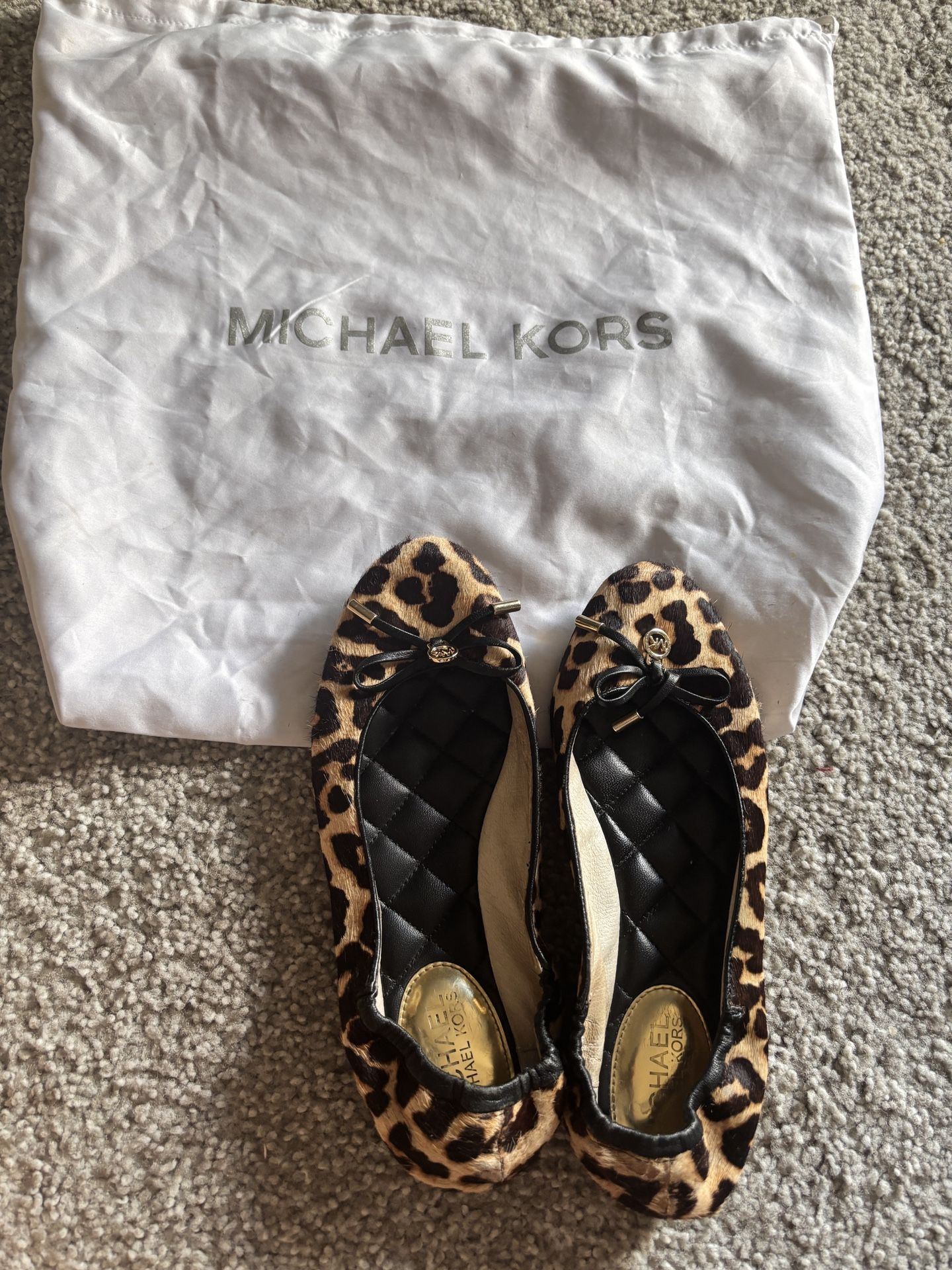 Michael kors Animal Print Ballet Flats