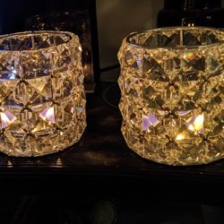 Candle Holders, Set Of Two