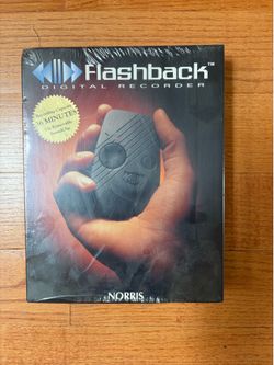 NEW Vintage Norris Flashback Digital Voice Recorder