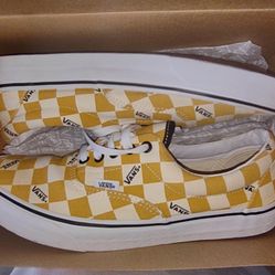 Vans Checkered Size 10.5 New
