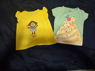 Carter's Toddler Girl T-Shirts Bundle Size 18M