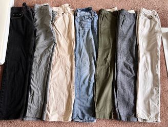 Large set of men's pants