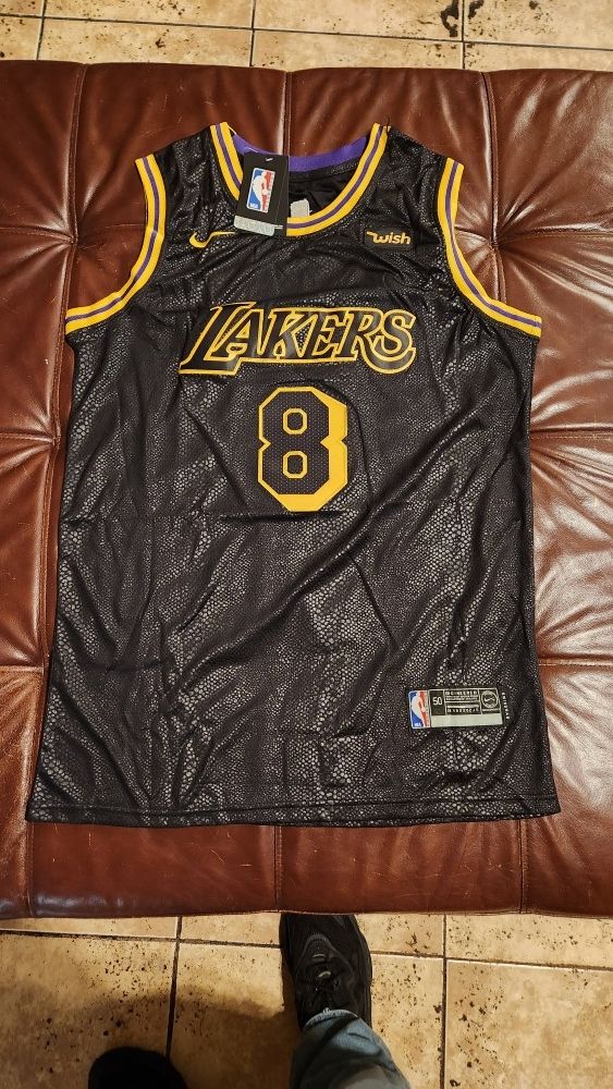 Los Angeles Lakers Jersey Snake Skin #8 Kobe BRYANT