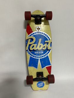 Santa Cruz Skateboard Pabst Blue Ribbon