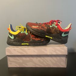 Nike PG 5 Mismatched Multi Size 10.5 With Box 
