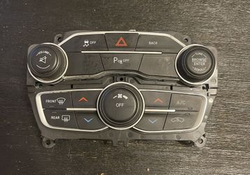 2015-2016 DODGE CHARGER AC HEATER CLIMATE CONTROL