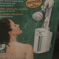 Mini Oscillating Shower Panel