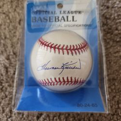 Harmon Killebrew Autograph Signed Baseball