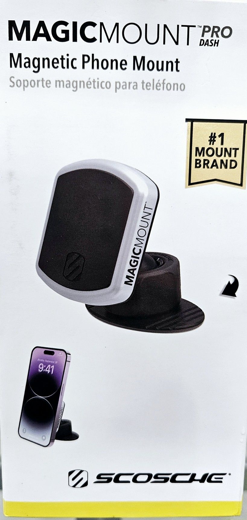 Cellphone Mount Scosche Magnetic Dash Mount w. Interch. Trims