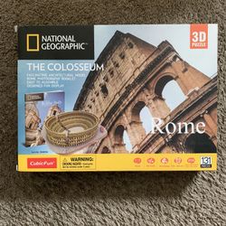 3D Puzzle Of The Colosseum