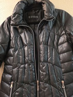 Guess Los Angeles Black Puffer Jacket