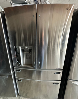 LG 4-Door French Door Fridge Stainless Steel
