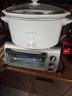 Used Rice cooker and Toaster