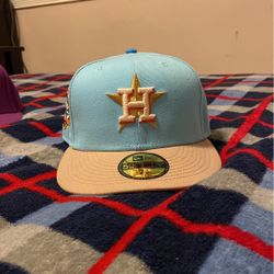 Astros Fitted Hat 7 1/8