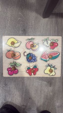 Fruit learning Puzzle
