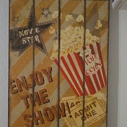 5 Movie Theater Antique Style Frames