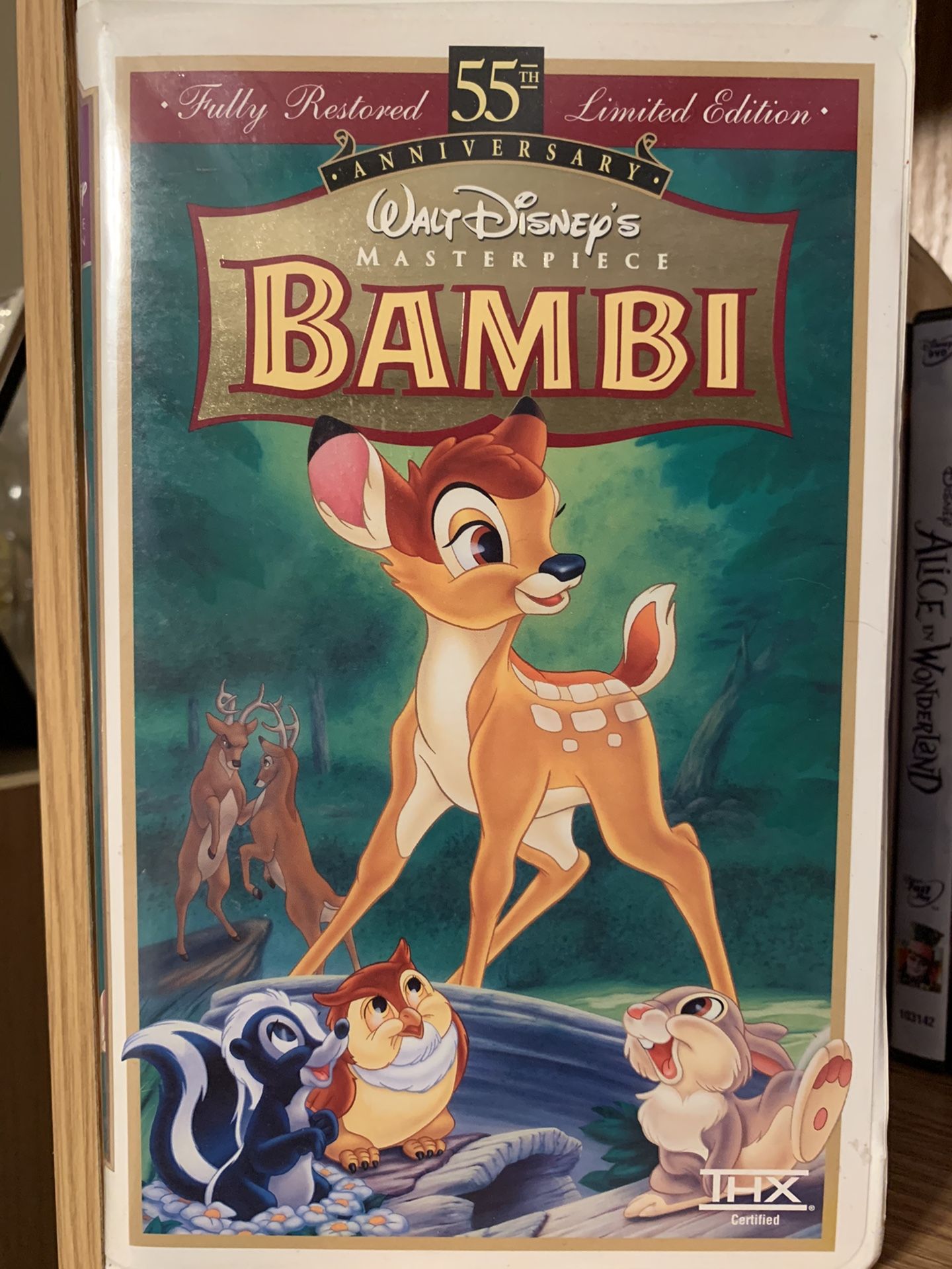 Disney’s Bambi VHS Movie