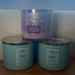 Bath And Body Works Candles 