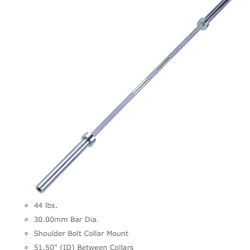 Brand New 7 Foot Chrome Olympic Bar