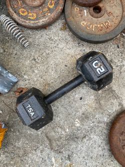 1x 20lb dumbell