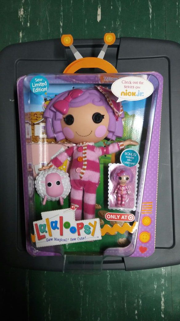 Lalaloopsy RARE Pillow Featherbed new in box