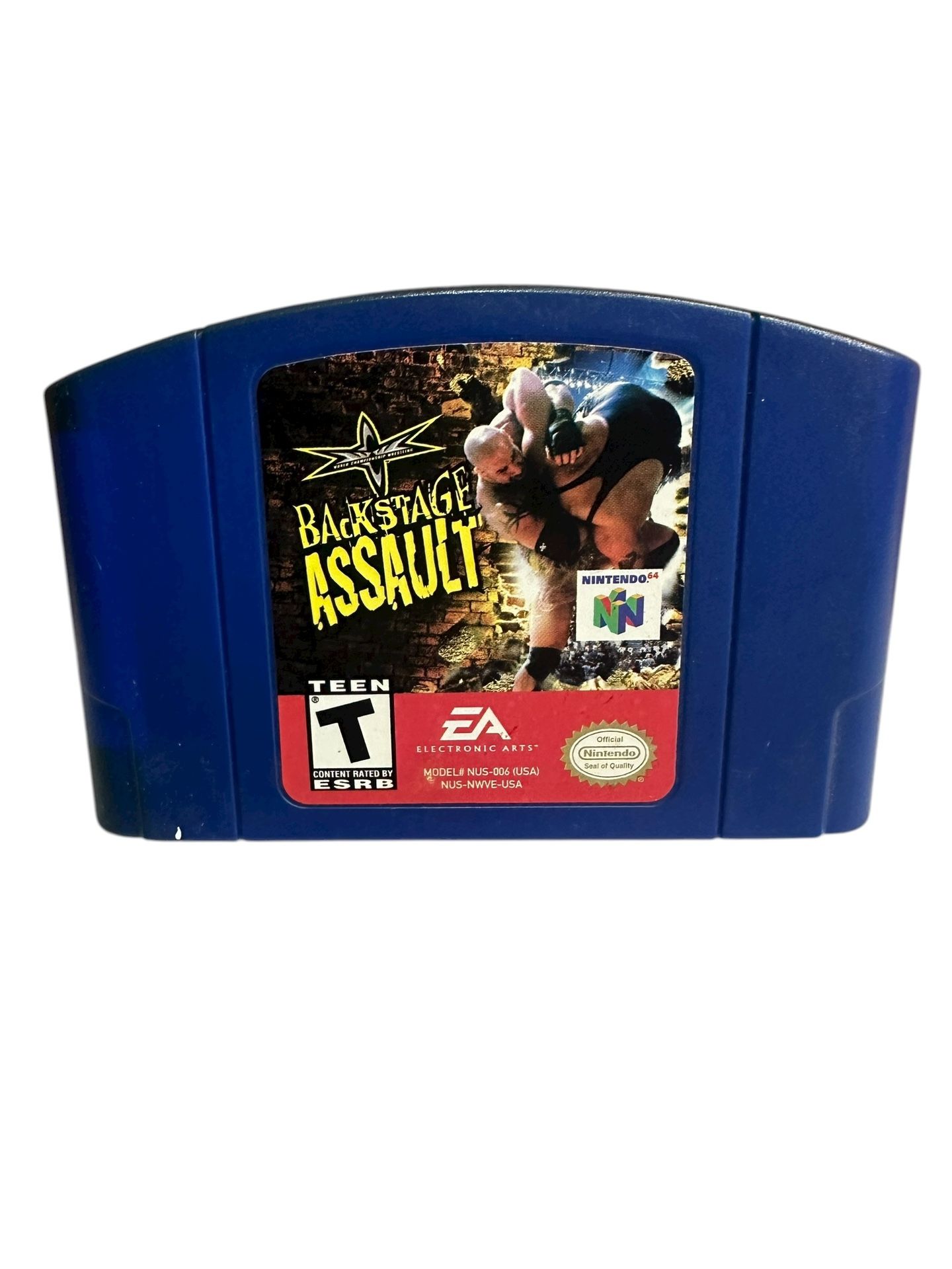 WCW Backstage Assault (Nintendo 64, 2000) N64 - CARTRIDGE ONLY
