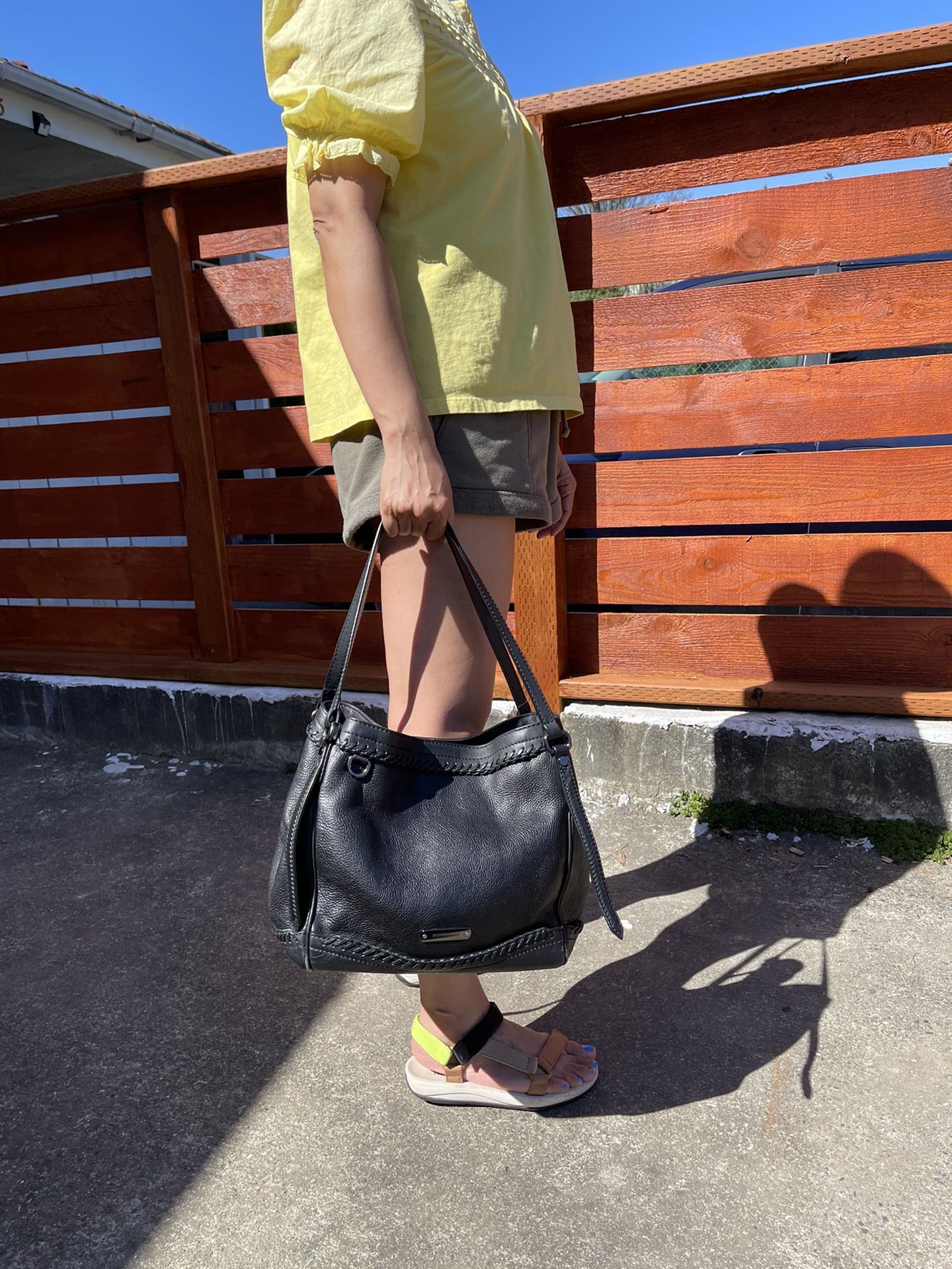 Burberry Brand Name Hobo Bag ,