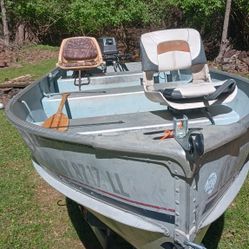 14' Alumacraft Fishing Boat 