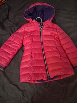 Pink snow jacket toddler size 3T