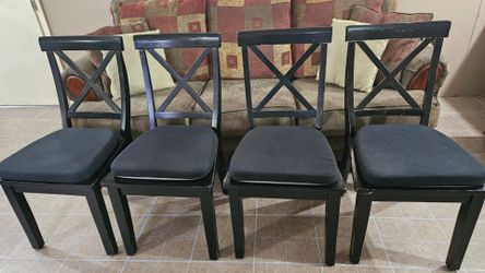 Dining Room Chairs, Solid Wood.
