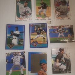 ⚾FLORIDA & MIAMI MARLINS random/ various trading card ×9⚾