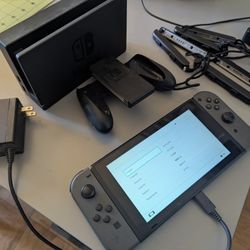 Nintendo Switch (1) w/ Dock + Accessories