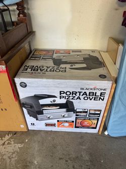 NEW Blackstone 15” Portable Pizza Oven Bundle – 2-Burner Propane