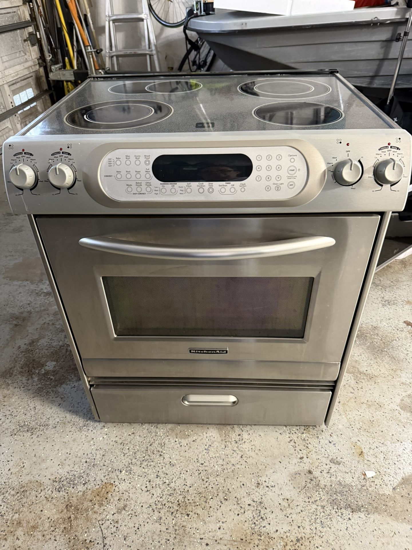 kitchen aid se electric oven