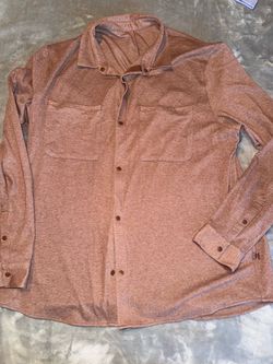 Men's Lululemon Long Sleeve Snap Button Shirt