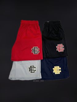 Eric Emanuel EE Shorts, Red/Black/Grey/Navy Sizes S-XXL