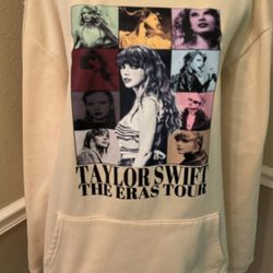 Cream Taylor Swift Eras Tour Hoodie Sweat Shirt XL