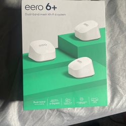 Amazon eero 6+ mesh wifi system