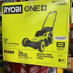 18V 13 in. Cordless Battery Walk Behind Push Lawn Mower (Tool Only)