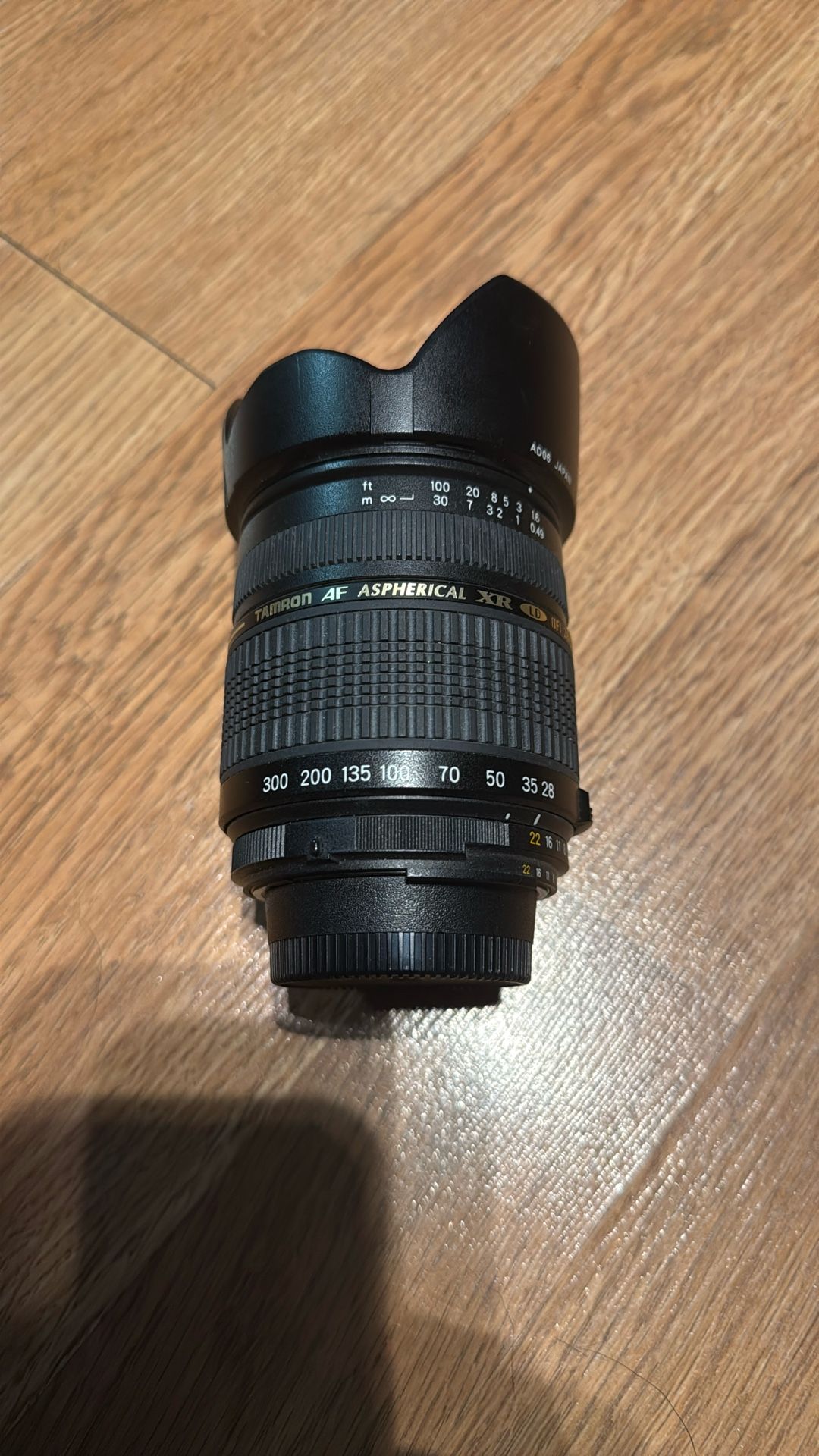 Tamron 28-300 F:3.5-6.3 Aspherical Macro Lens For Nikon f Mount