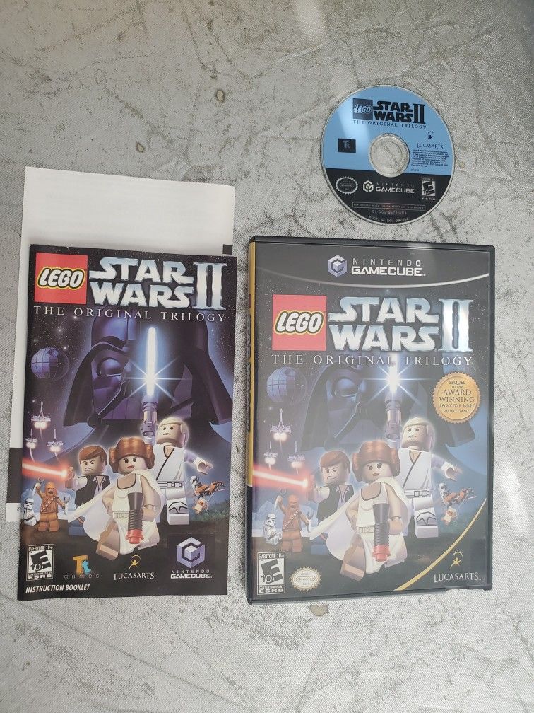 LEGO Star Wars II The Original Trilogy Nintendo GameCube Complete excellent condition video game