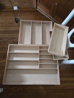 Kitchen wood trays