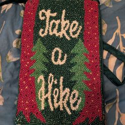 Beaded crossbody cell phone purse $20