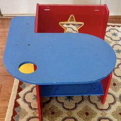 Children’s Wooden Desk and Chair 